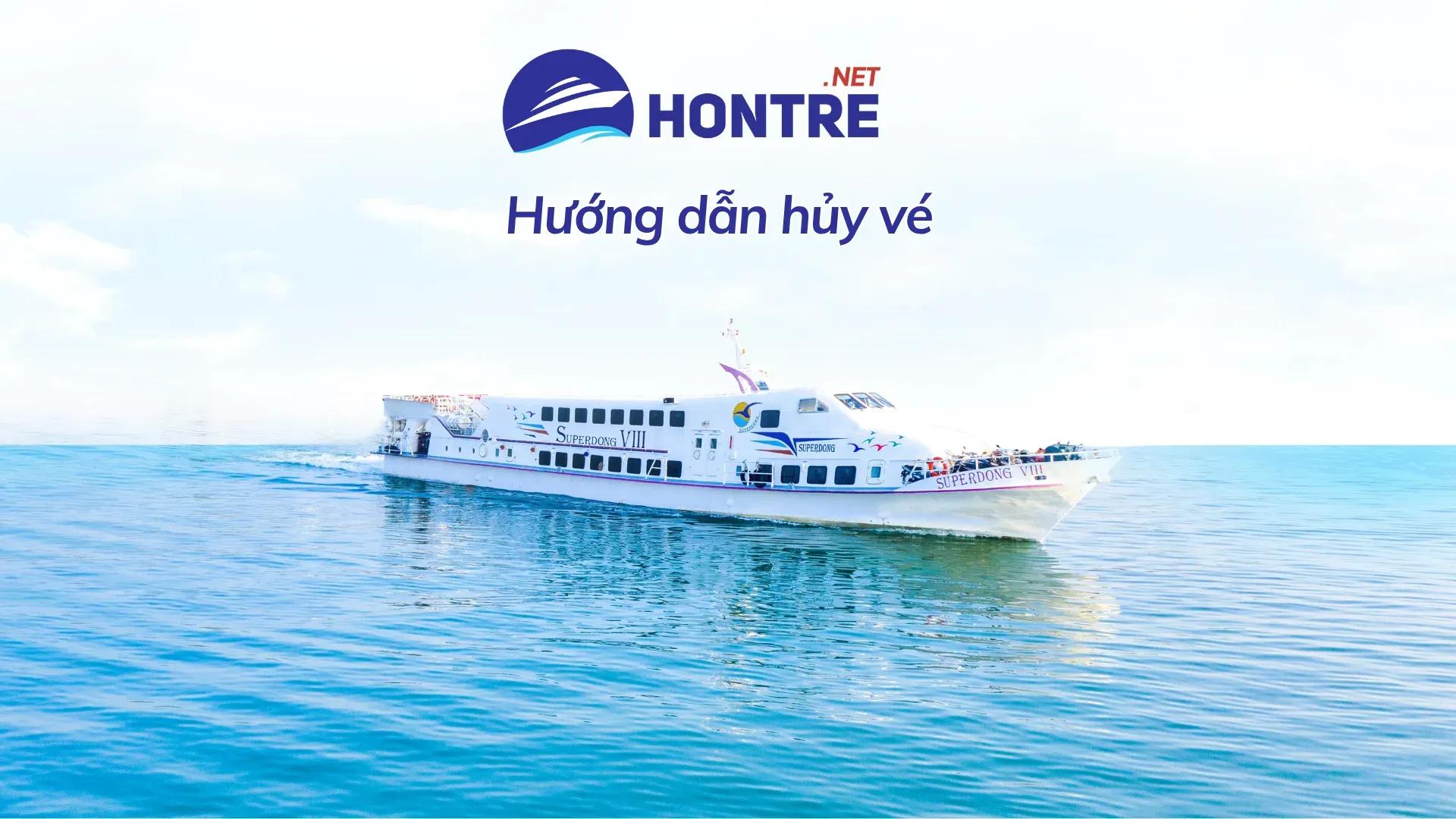 Hướng dẫn hủy vé tàu