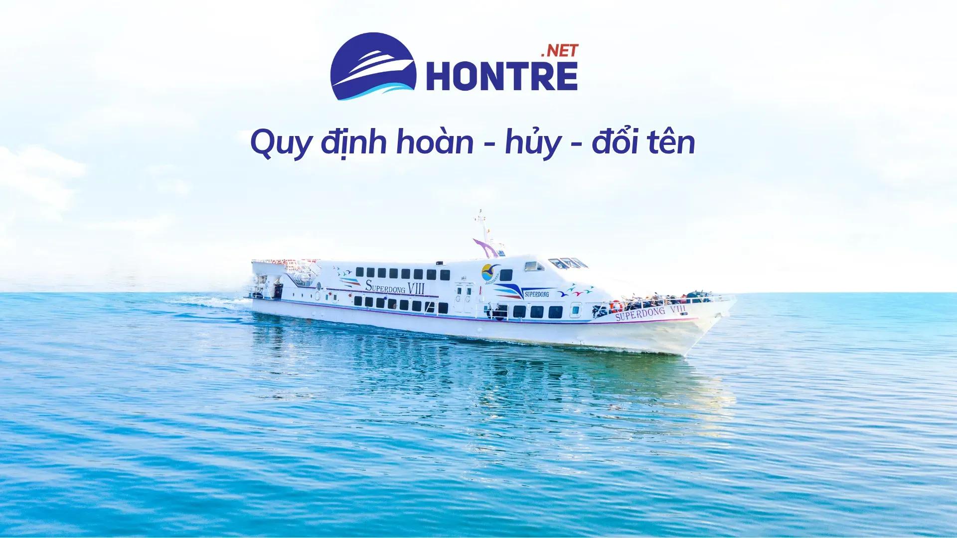 Quy định hoàn vé, đổi vé